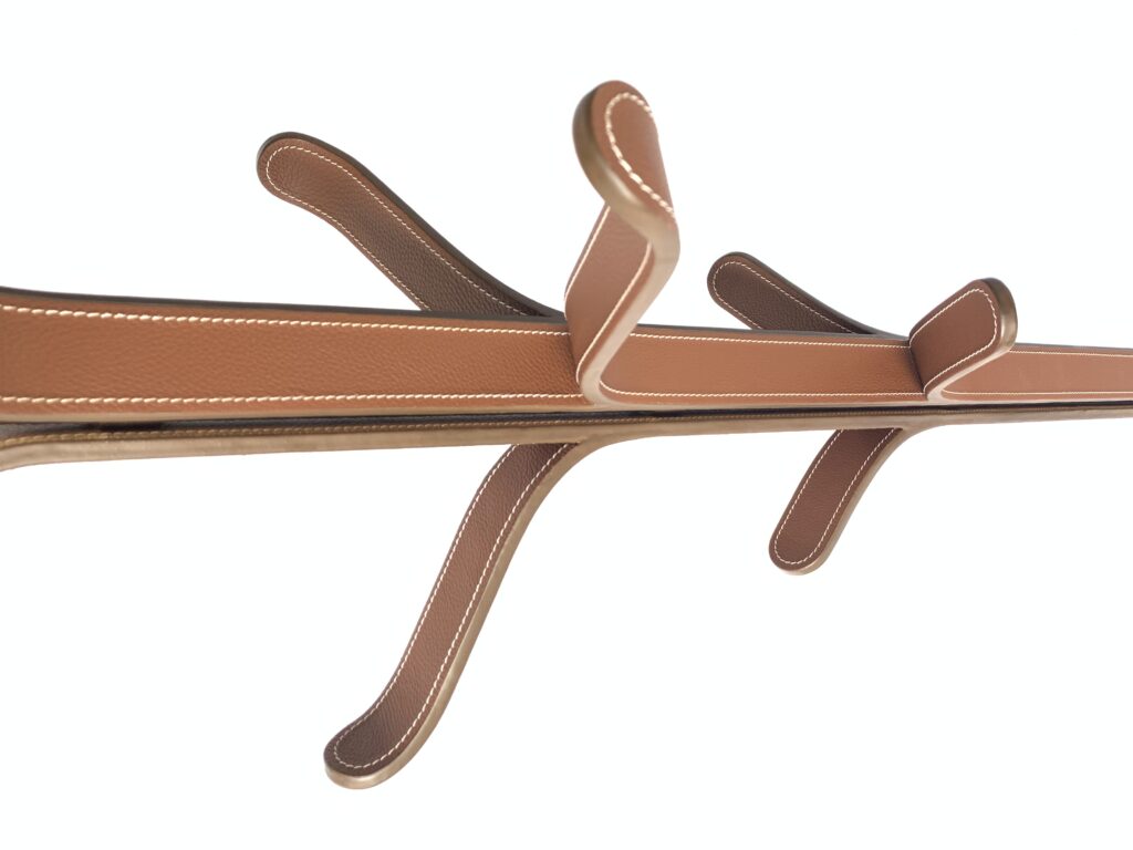 Leather object – Coat hanger